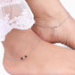 Black & Silver Premium & Elegant Anklet For Women