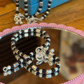 Black & Silver Premium & Elegant Anklet For Women