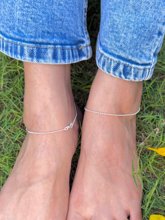 Silver Premium & Elegant Anklet For Women